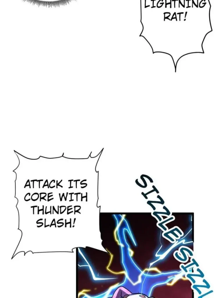 ATTACK ITS CORE WITH THUNDER SLASH!