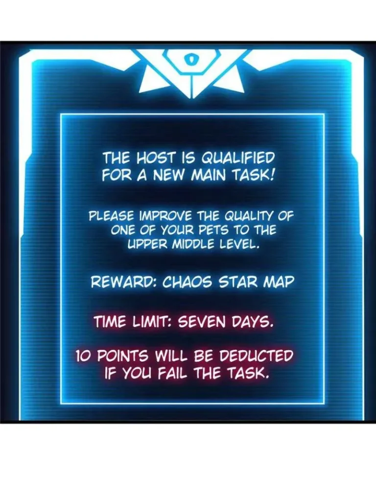 the host is qualified for a new main task