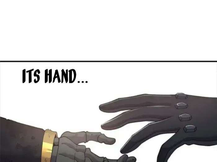 its hand