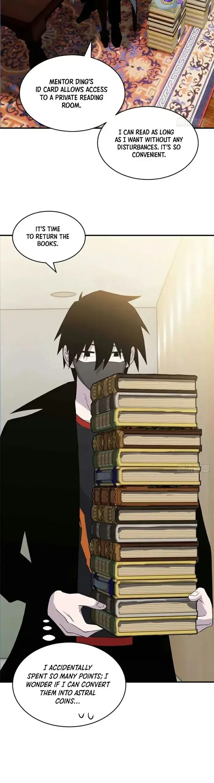 IT'S TIME TO RETURN THE BOOKS